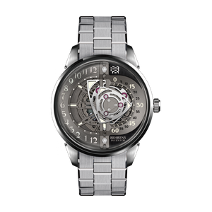 Grey Sapphire Crystal Rotary Branded Watch 