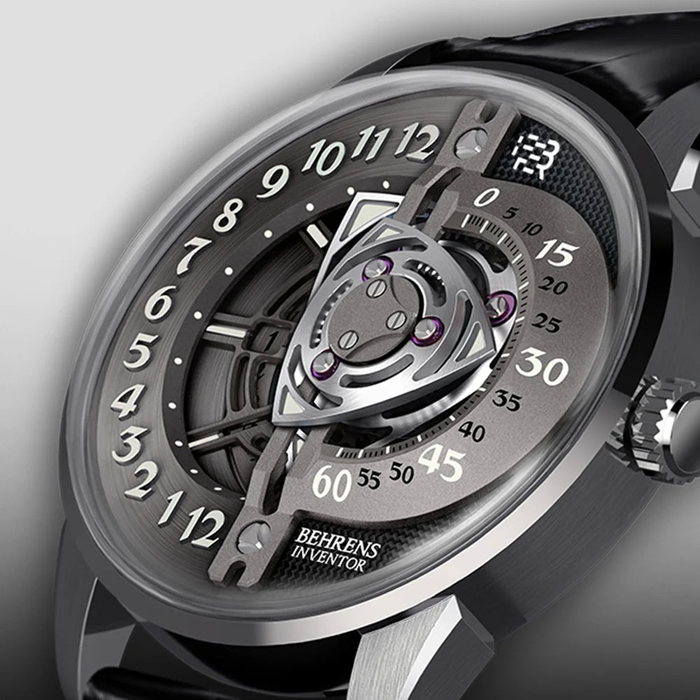 behrens rotary watch dial display