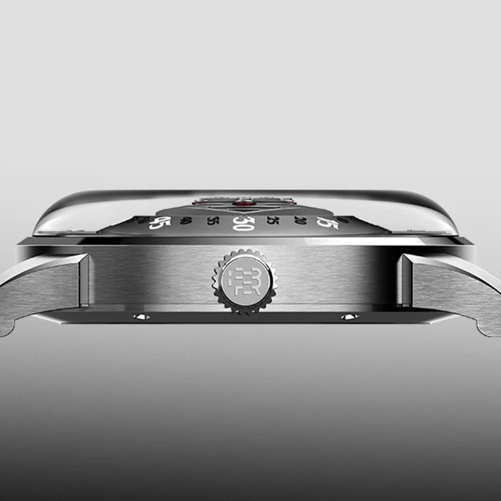behrens rotary watch crystal display