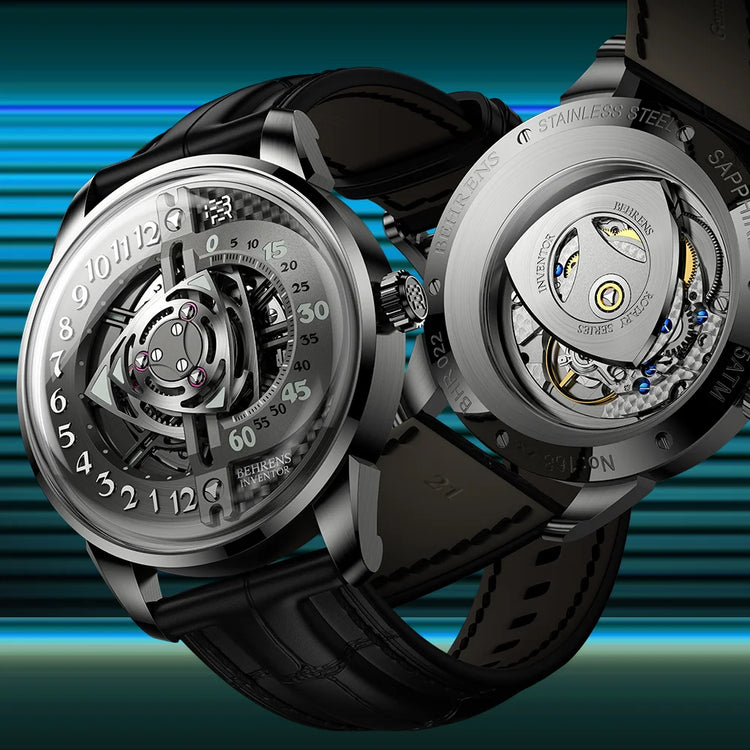 behrens inventor rotary watch front back display