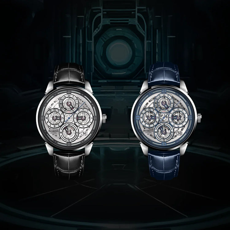 behrens navigraph watch original mechanical watches series colors display