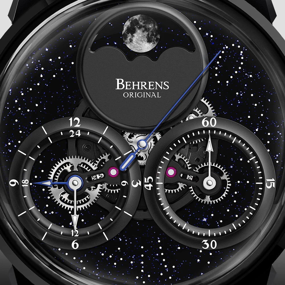 behrens constell watch time display