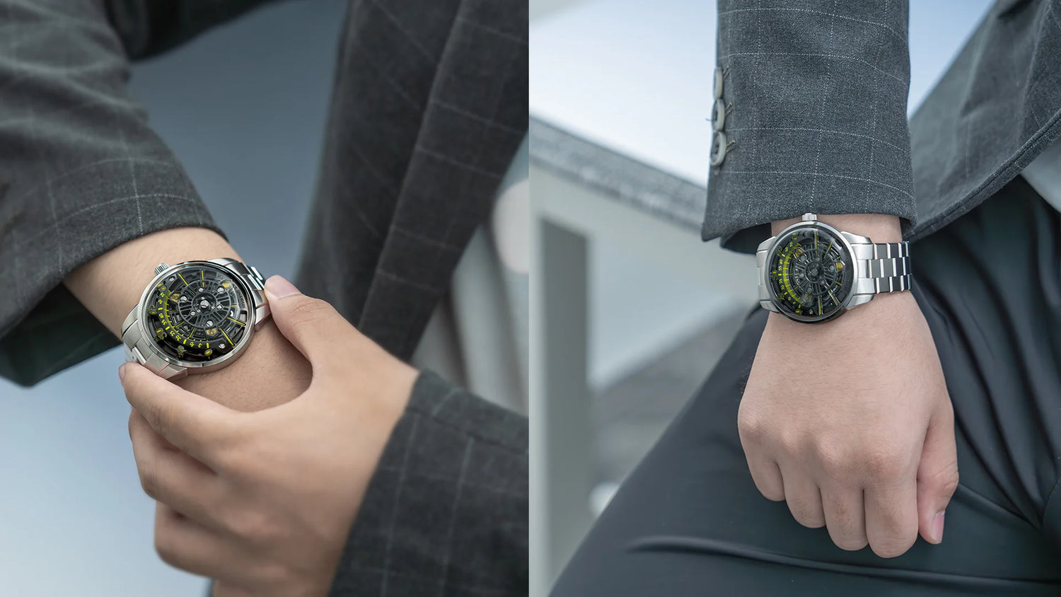 behrens davinci code inventor luxury watches series on wrist display
