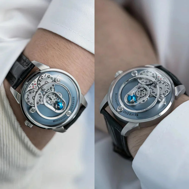 behrens apolar inventor luxury watches series on wrist display