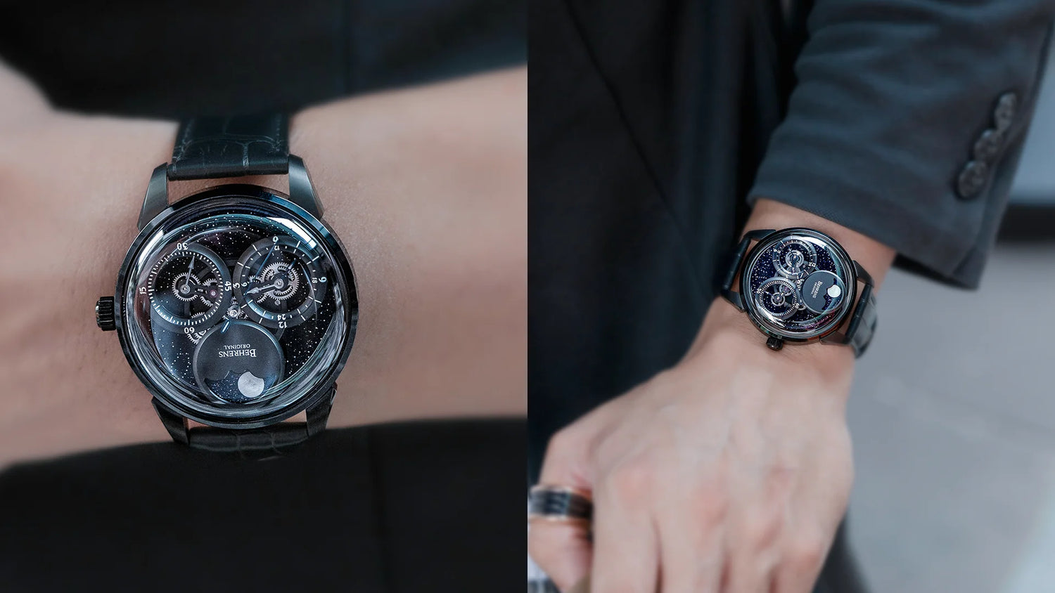 behrens constell watch original mechanical watches series on wrist