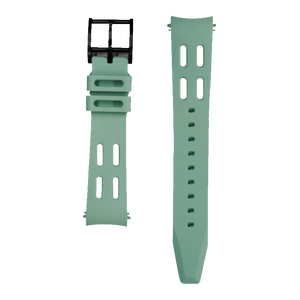BEHRENS The Watches | Green Rubber Strap for Branded Watch