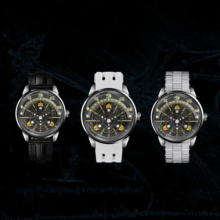 behrens davinci code watch display inventor luxury watches series