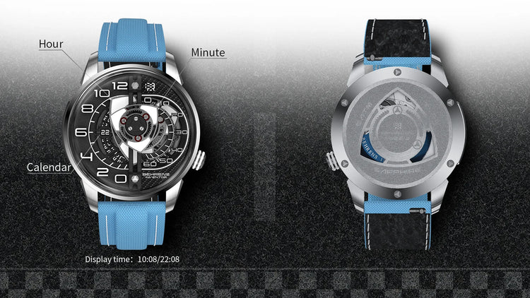 Behrens inventor rotary watch 2025 edition luxury watches series front-back display