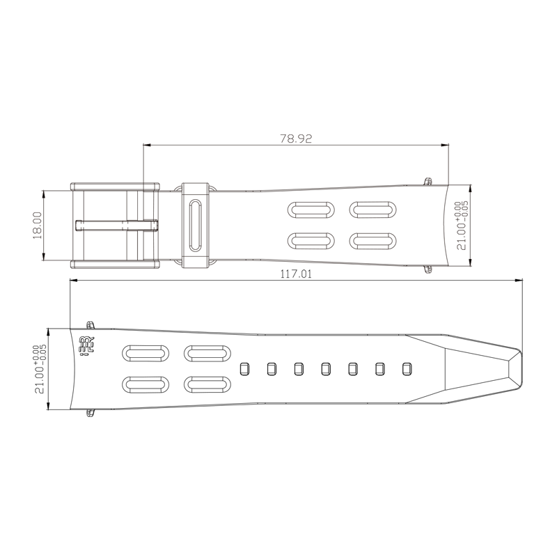 Rubber Strap(Short)