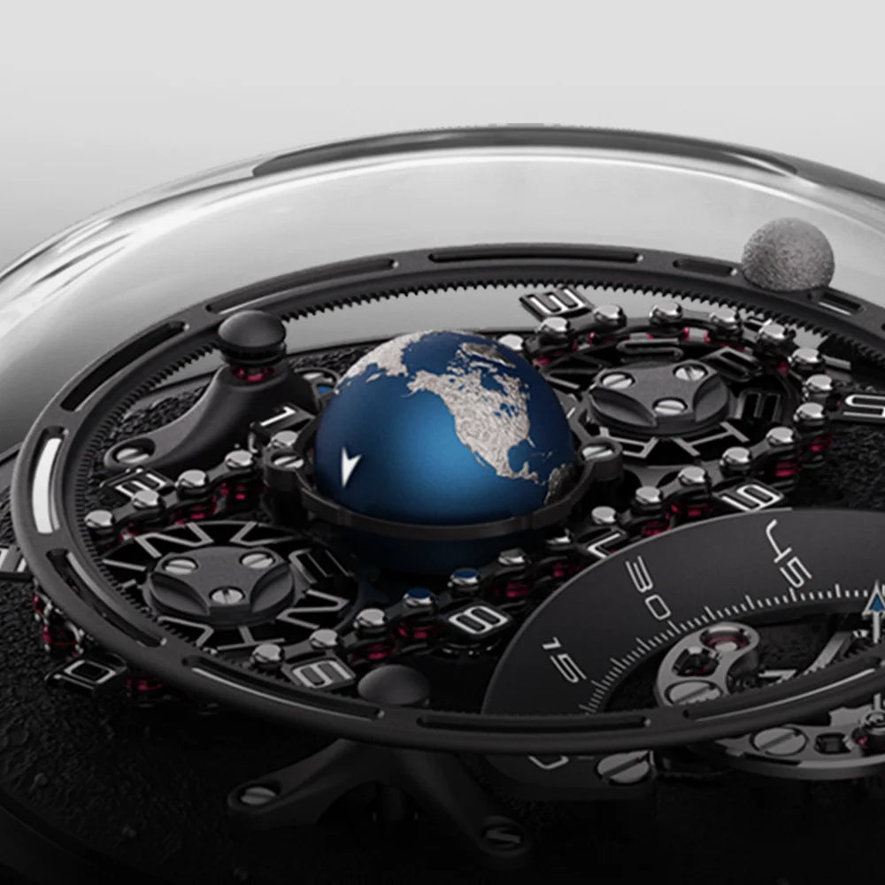Behrens Perigee ruby micro chain dial
