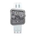 Behrens Ultralight 20g Inventor Series Luxury Watch white strap