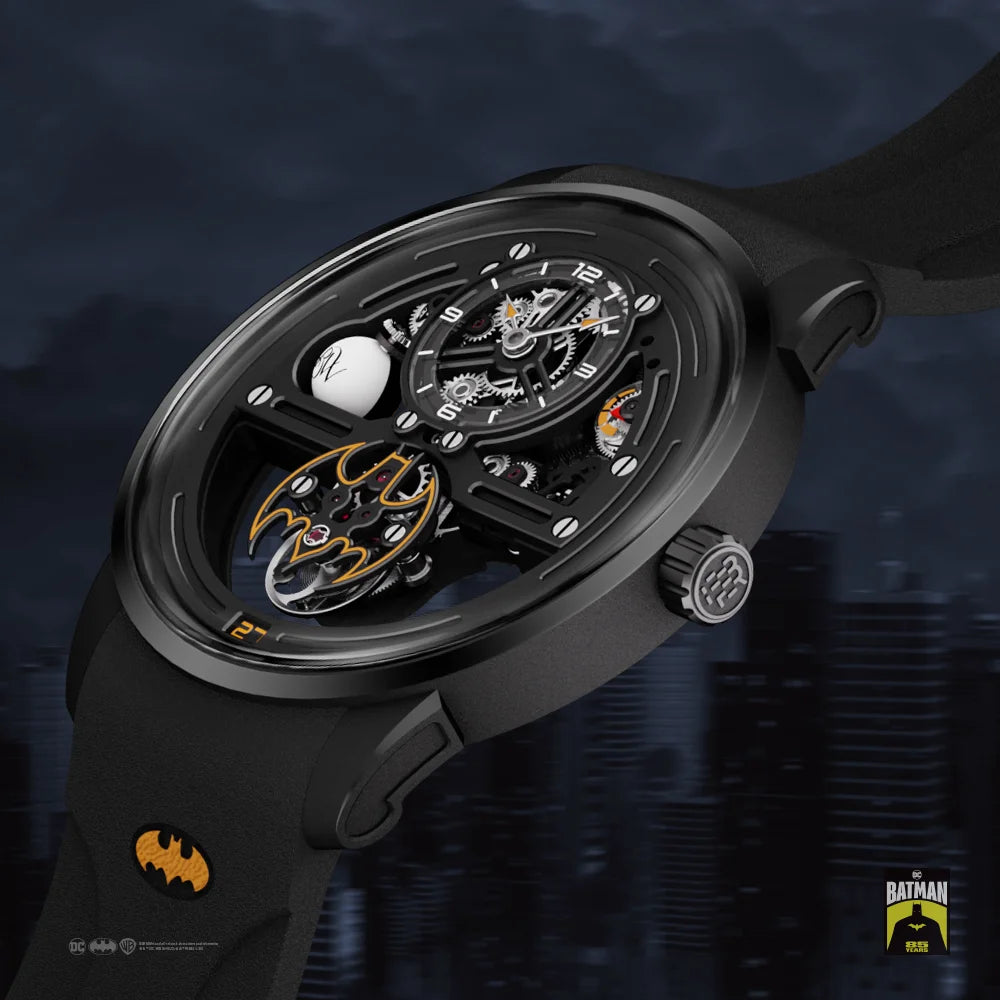 behrens inventor luxury watches series the dark knight batman watch display