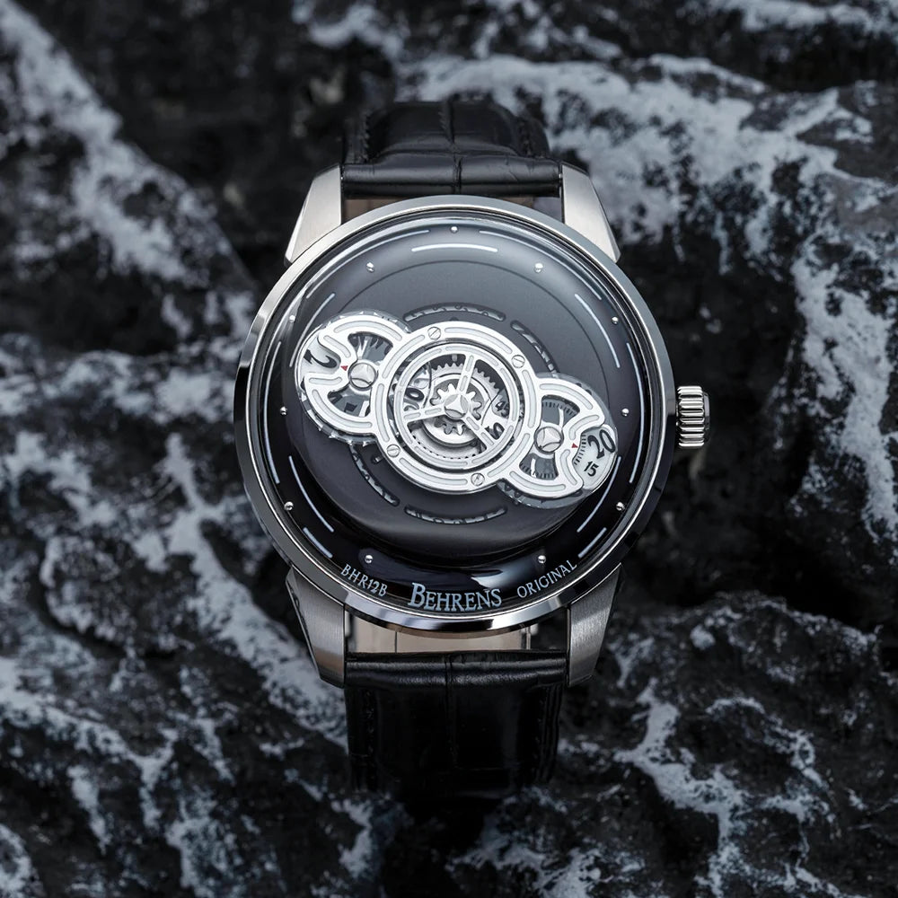 behrens original mechanical watches series interstellar travel watch display