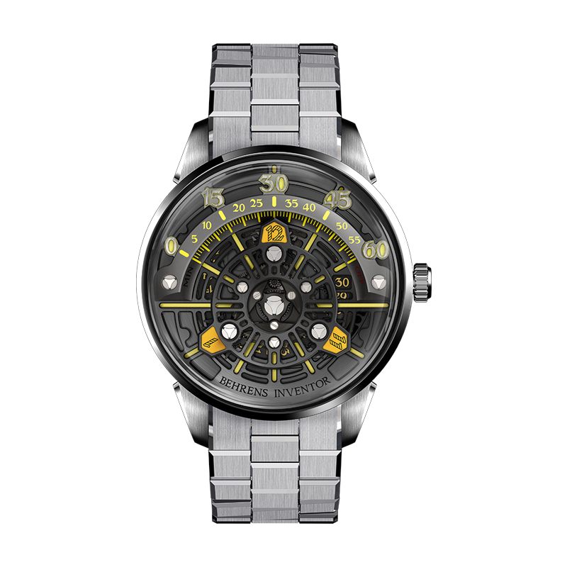 grey-davinci-watchbehrens_da_vinci_code_inventor_series_grey_luxury_watch_with_steel_strap
