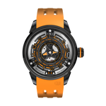 behrens_orange_starship-II_original_series_mechanical_watch_fluoroelastomer_strap