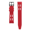 Bracelet en fluoroélastomère - Rouge Litchi