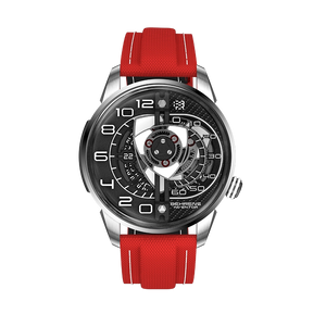 behrens_rotary_watch_2025_BHR022-2_red_cordura_strap_inventor_luxury _watches_series