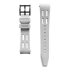 Bracelet en fluoroélastomère - Blanc