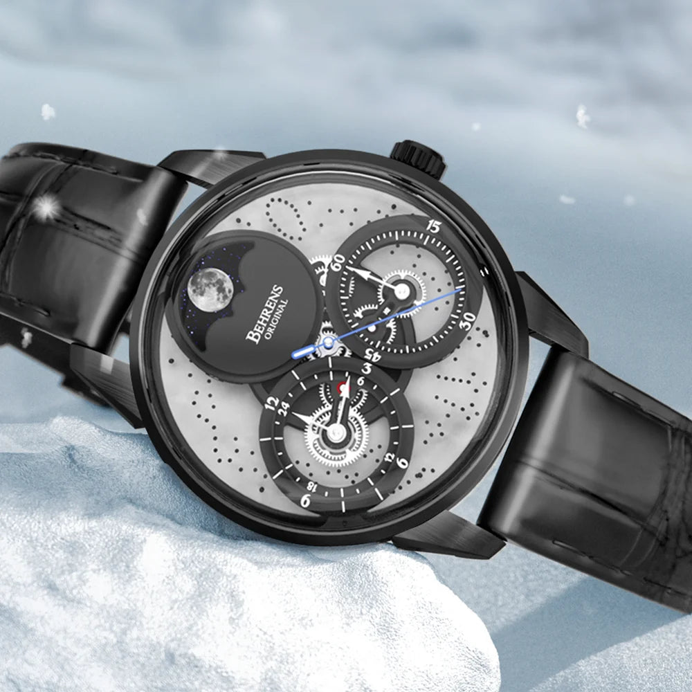 behrens original mechanical watches series constell watch display