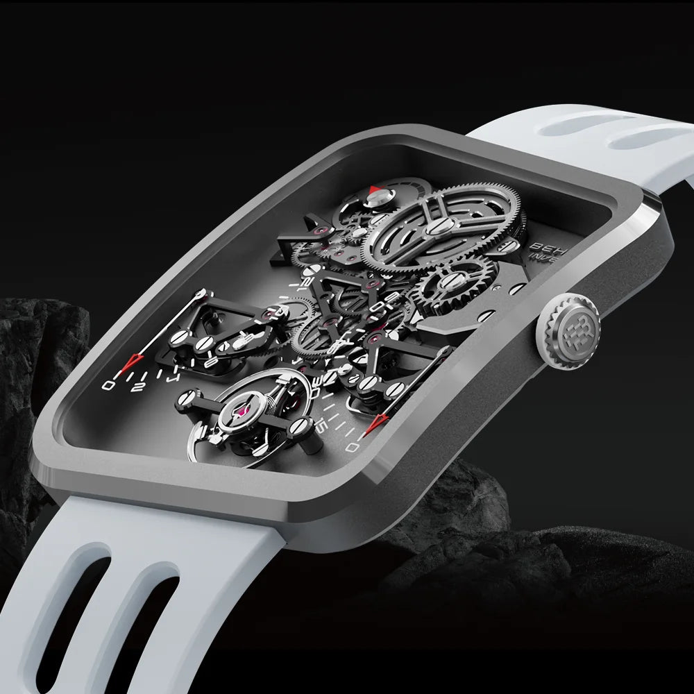 behrens inventor luxury watches series ultralight 20g watch display 1:1 mobile view