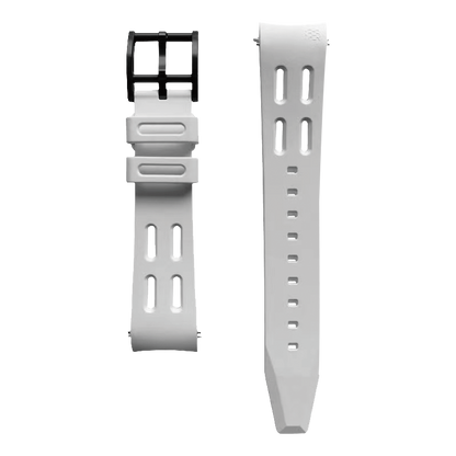 BEHRENS The Watches | white Rubber Strap for Branded Watch