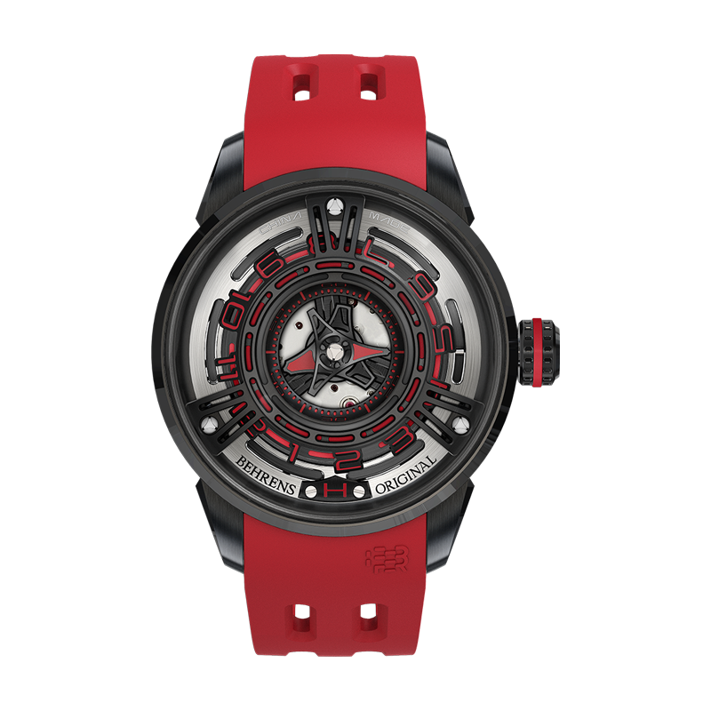 Lychee Red Starship II Branded Watch