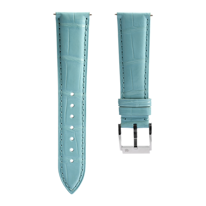 Crocodile Skin Leather Strap
