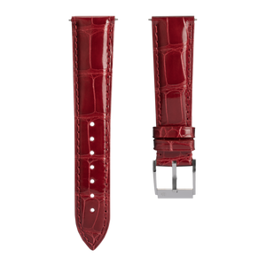 Crocodile Skin Leather Strap