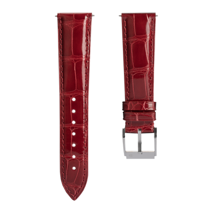 Crocodile Skin Leather Strap