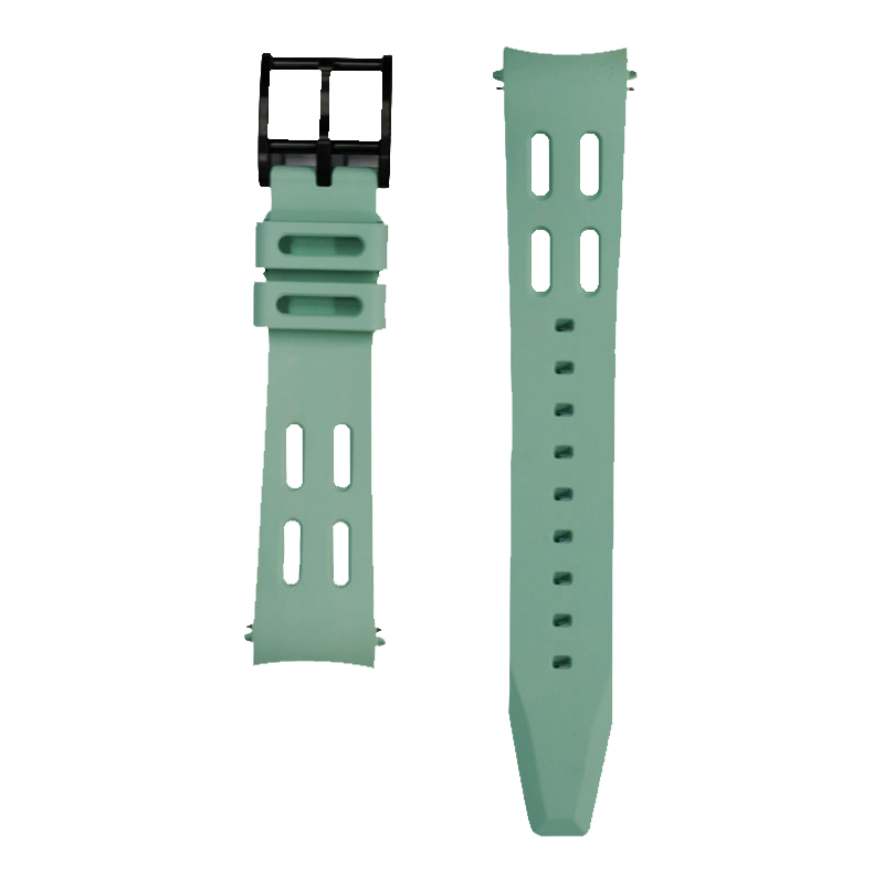BEHRENS The Watches | Green Rubber Strap for Branded Watch