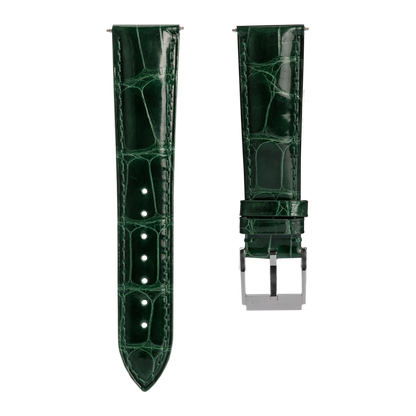 Crocodile Skin Leather Strap