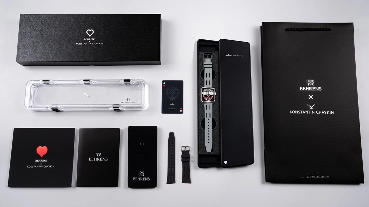 behrens ace of hearts watch exclusive packaging plus watch manual