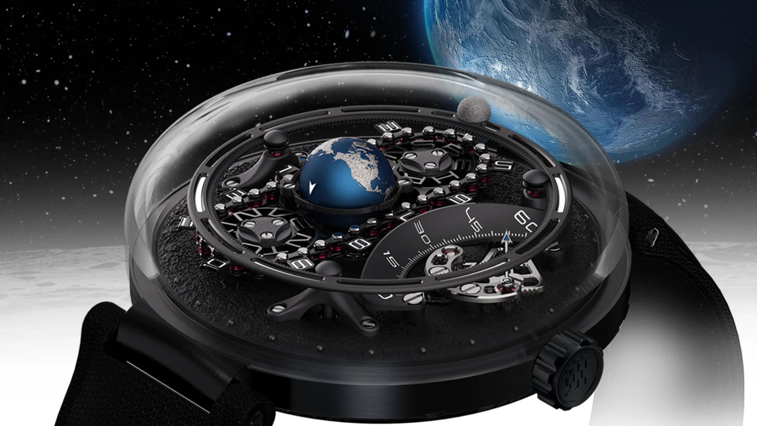 Behrens Perigee bearing chain inventor series luxury mechanical watch