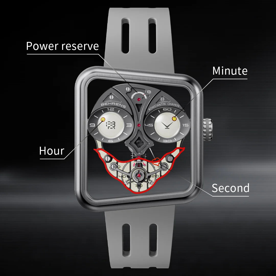 Ace of hearts watch time display - Behrens x Konstantin Chaykin