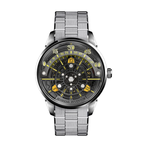 behrens-da-vinci-code-inventor-series-orange-luxury-watch-steel-strap