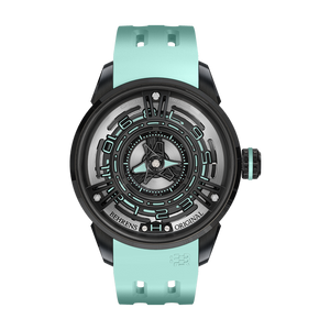 behrens_green_starship-II_original_series_mechanical_watch_fluoroelastomer_strap